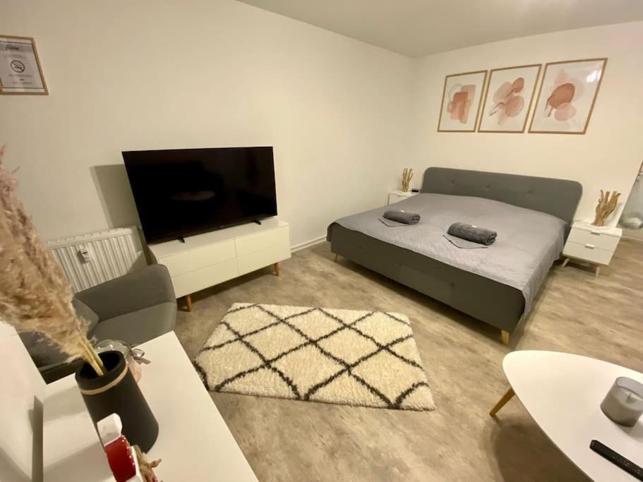 Stilvolle Ferienwohnung Mit Stellplatz Wlan Free Netflix Naehe Bahnhof Цвікау Екстер'єр фото
